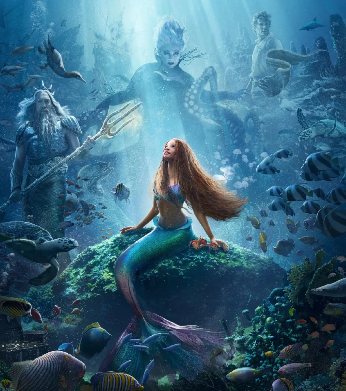 The Little Mermaid film poster, the starting point for the design