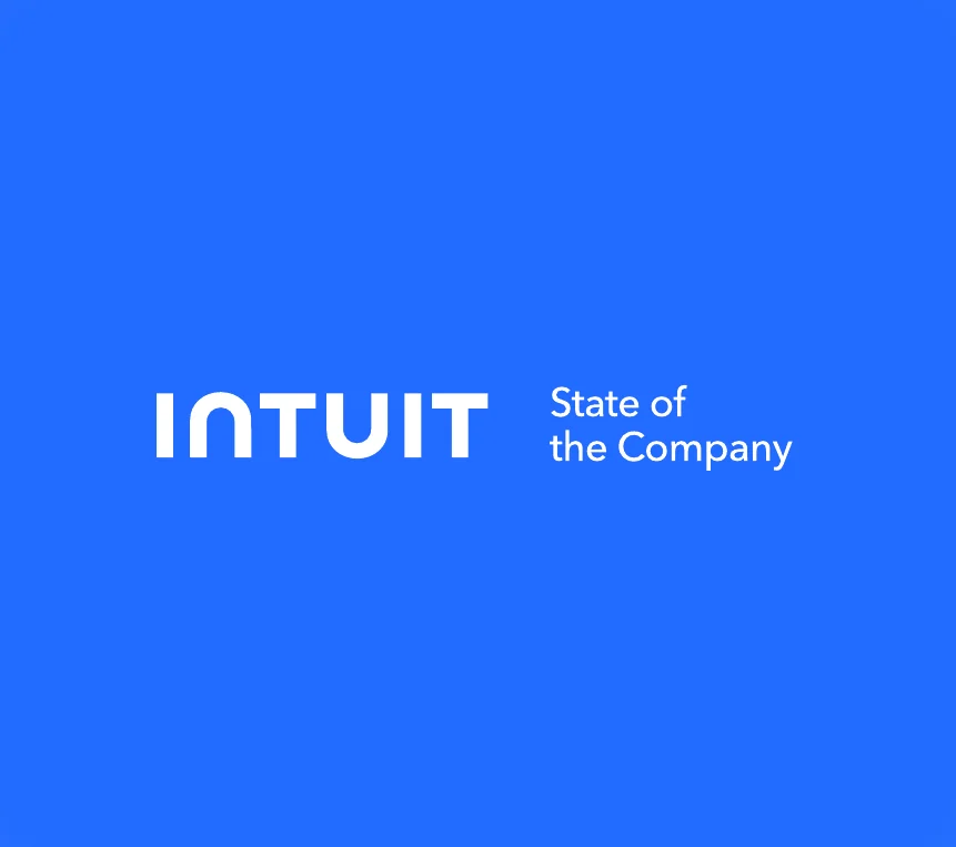 State of the Company visual identity: logo lockup, nested-square motif, portrait and color palette